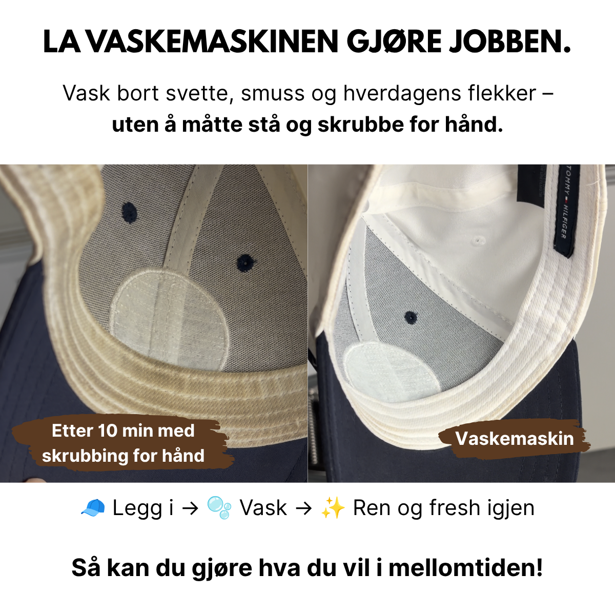 Capsvasker - (Formholder + Premium vaskepose)