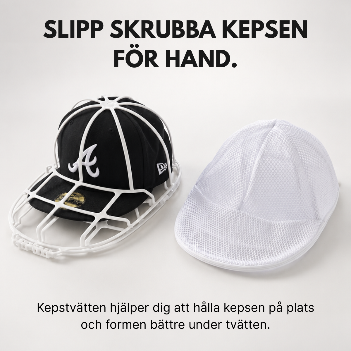 Kepstvätten - (Formhållare + Premium tvättpåse)