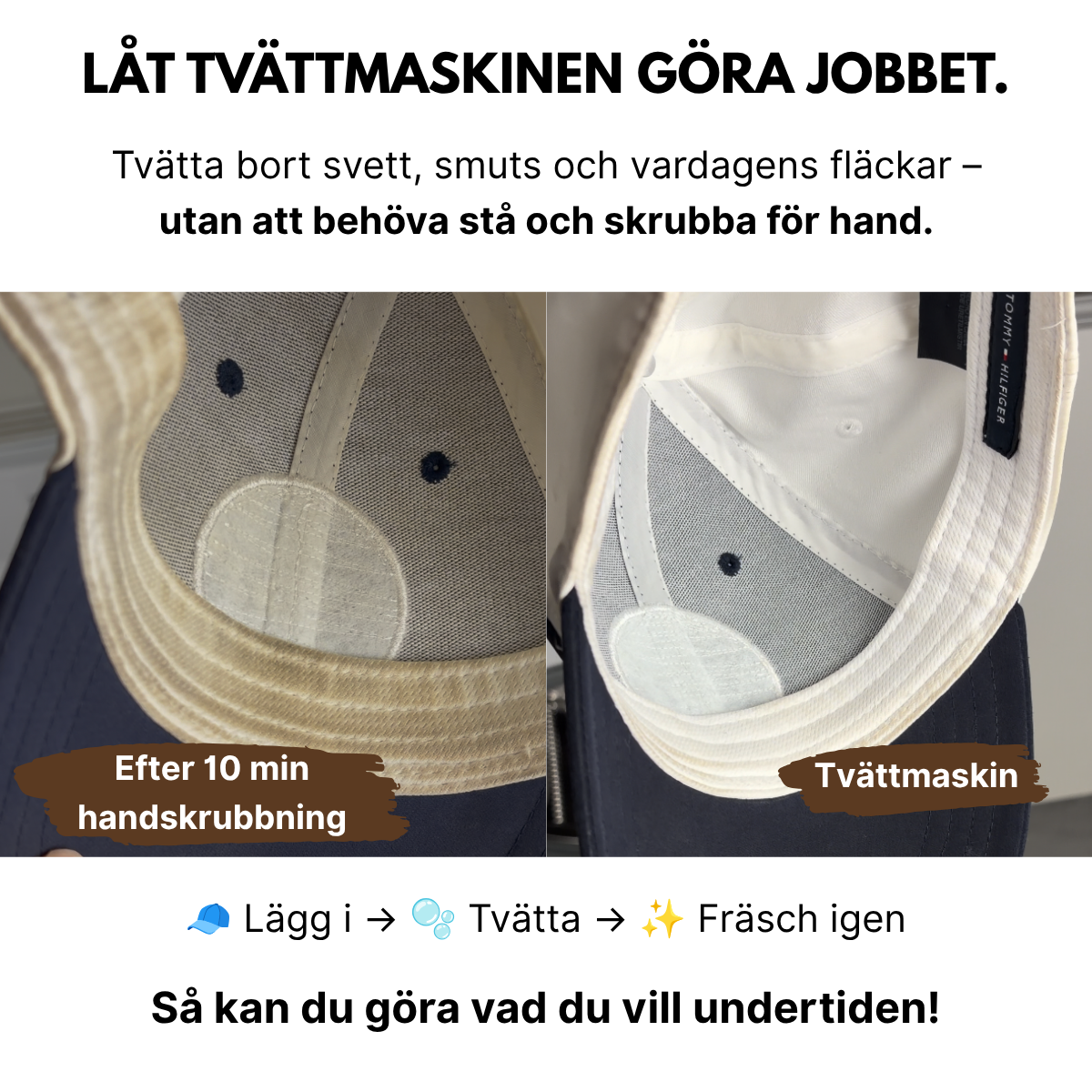 Kepstvätten - (Formhållare + Premium tvättpåse)